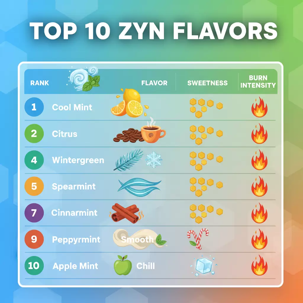 best zyn flavor