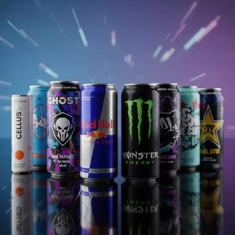 branded energy drinks