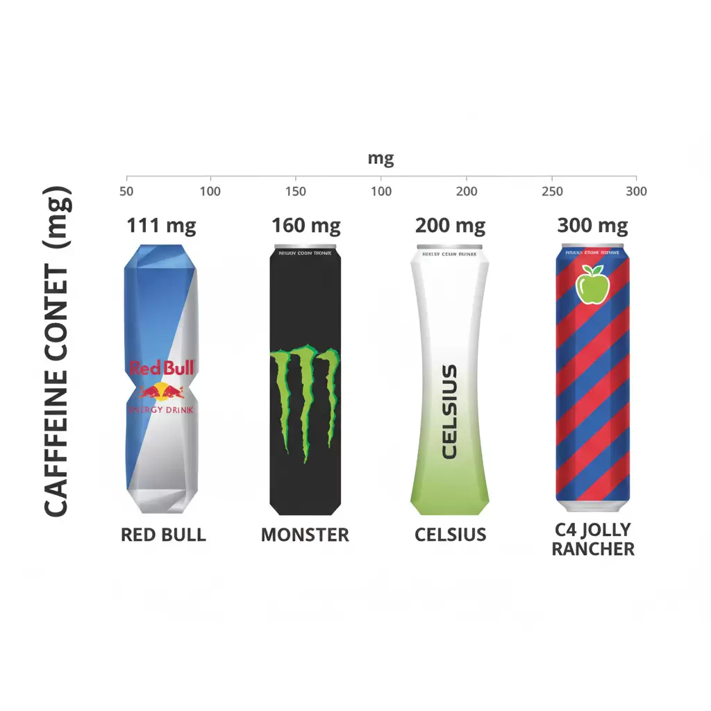 branded energy drinks