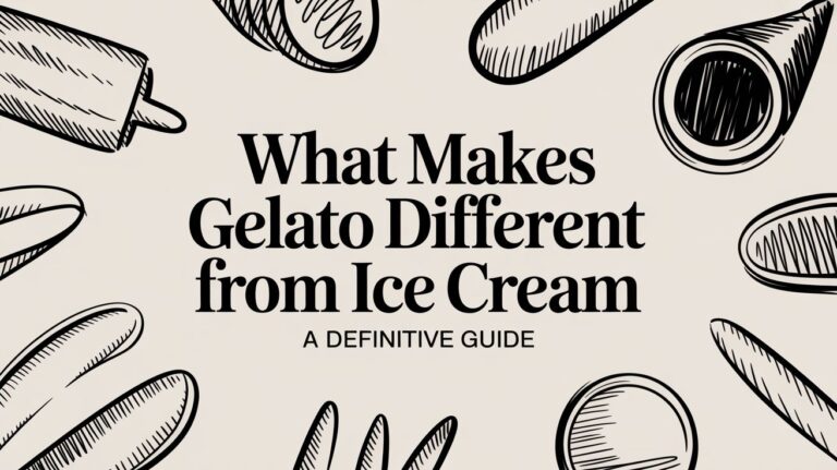 What Makes Gelato Different From Ice Cream A Definitive Guide