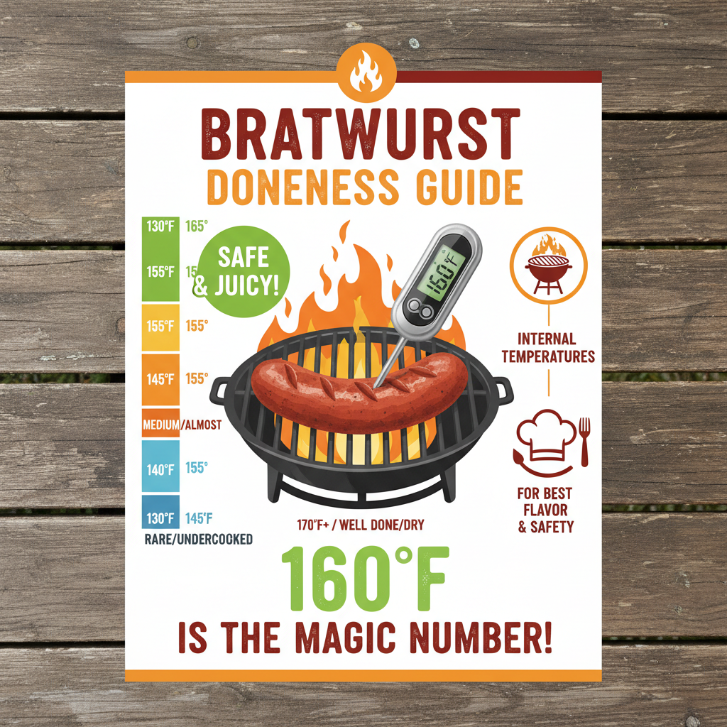 Infographic highlighting the safe cooking temperature.