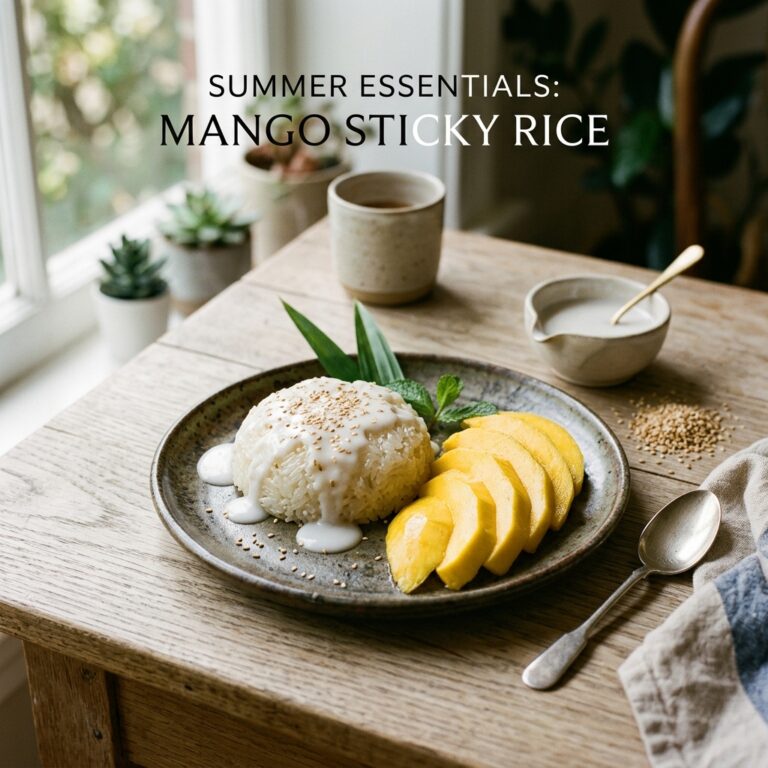 Mango Sticky Rice: The Flavor-First Guide to Thailand’s Sweetest Treat